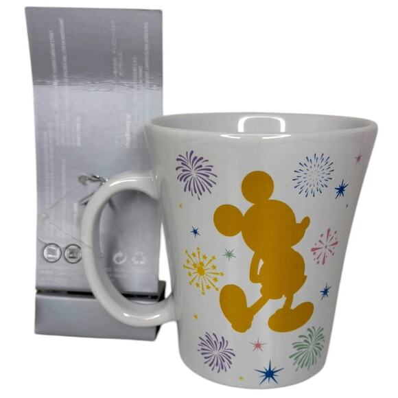 Disney Parks Unlock Your Imagination Key Coffee Mug and Spoon Bundle 2021 New - Picture 2 of 8